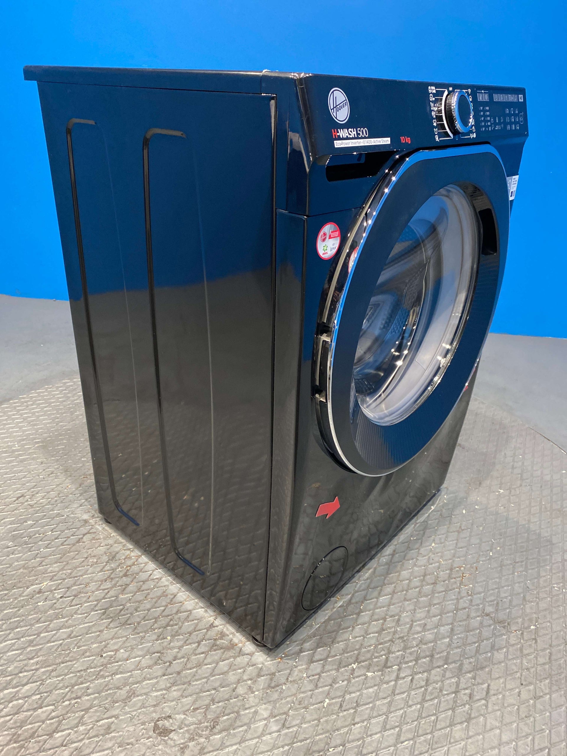 Hoover HW410AMBCB 10kg 1400 Spin Washing Machine - Black