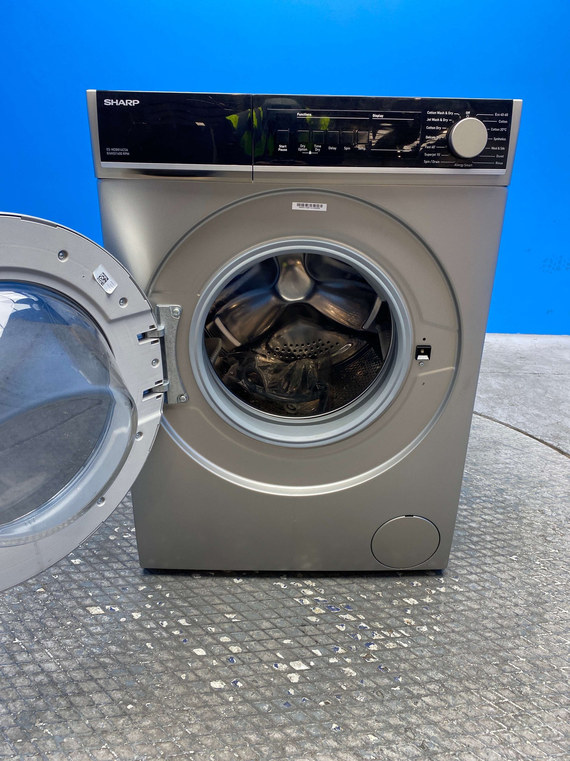 Sharp ES-NDB814CSA-EN 8/6kg 1400 Spin Washer Dryer