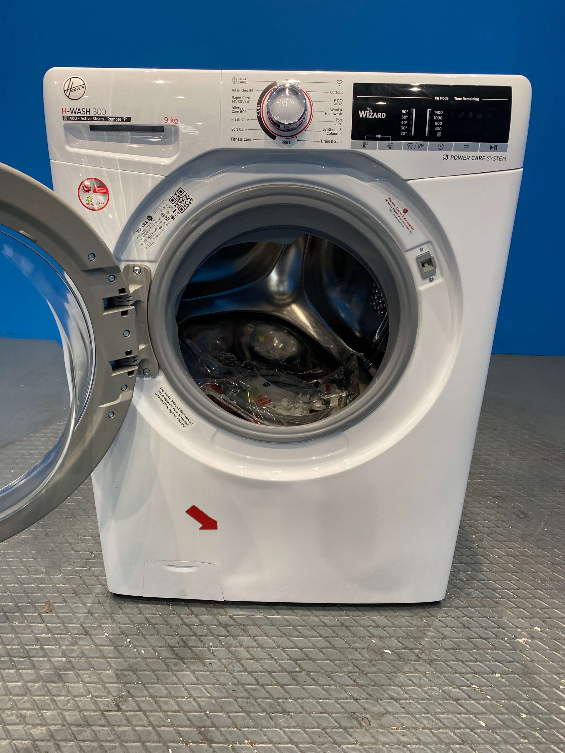 Hoover H3WS495TACE Washing Machine H-WASH 300 LITE 9kg / 1400rpm - White