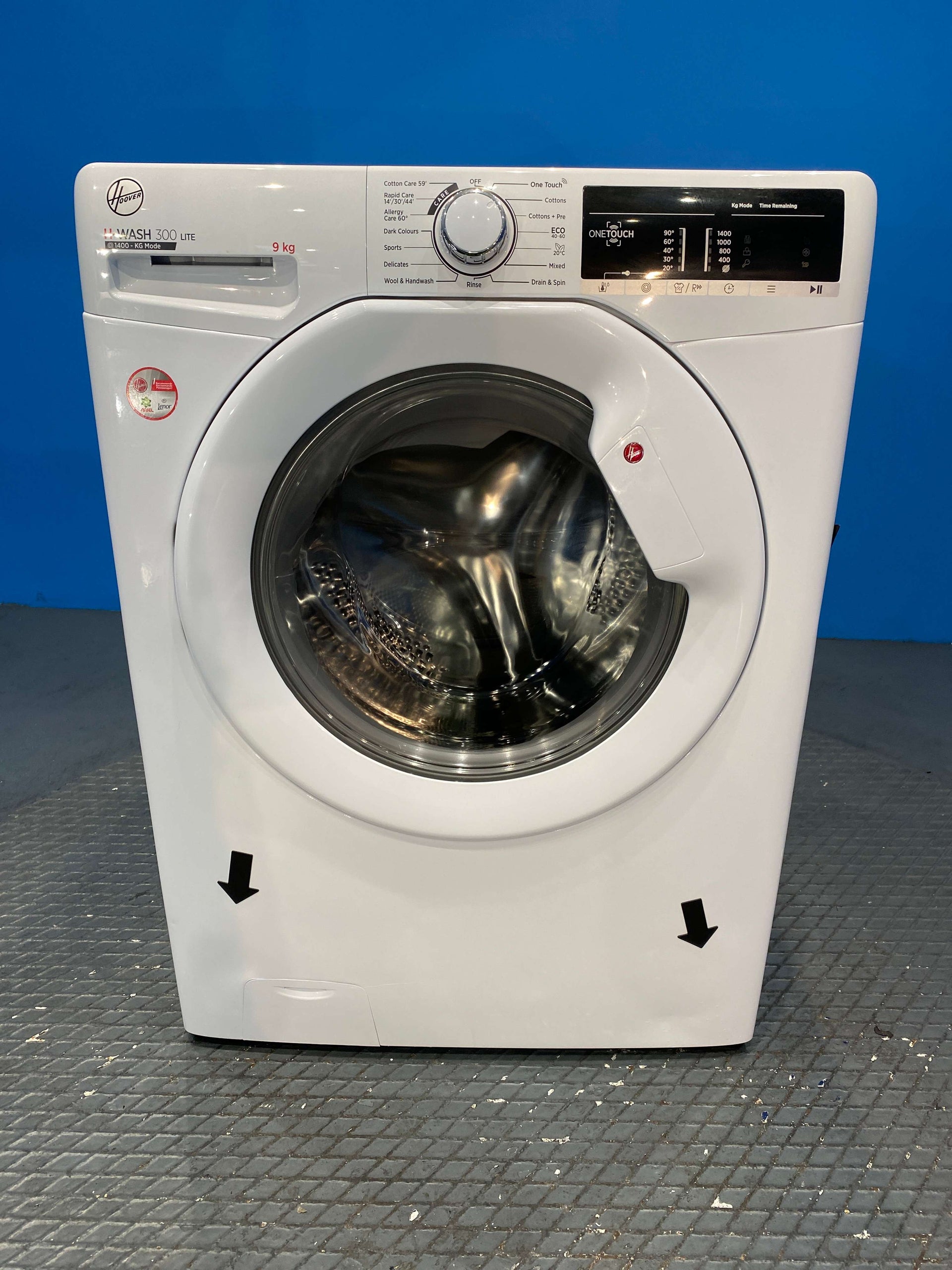 Hoover H3W49TA4 Freestanding Washing Machine 9kg 1400 Spin - White