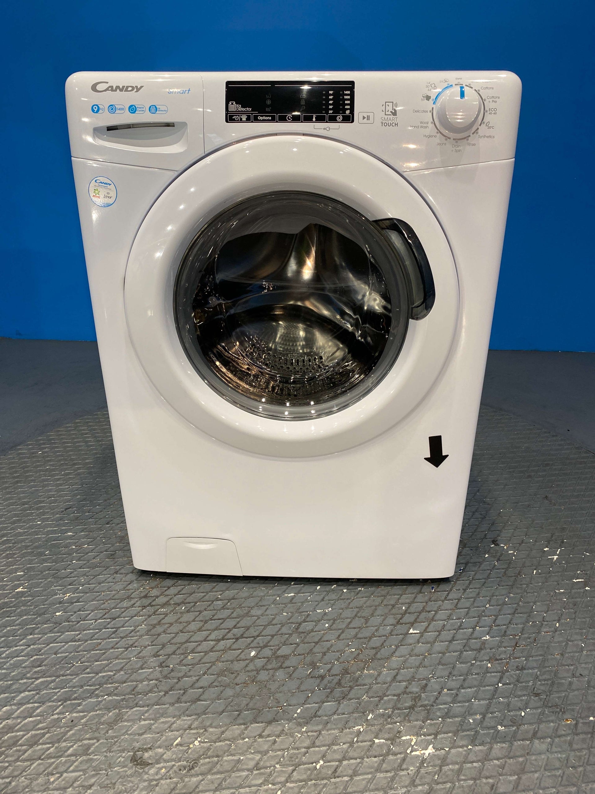 Candy CS149TW4 Freestanding Washing Machine 9kg 1400 Spin - White