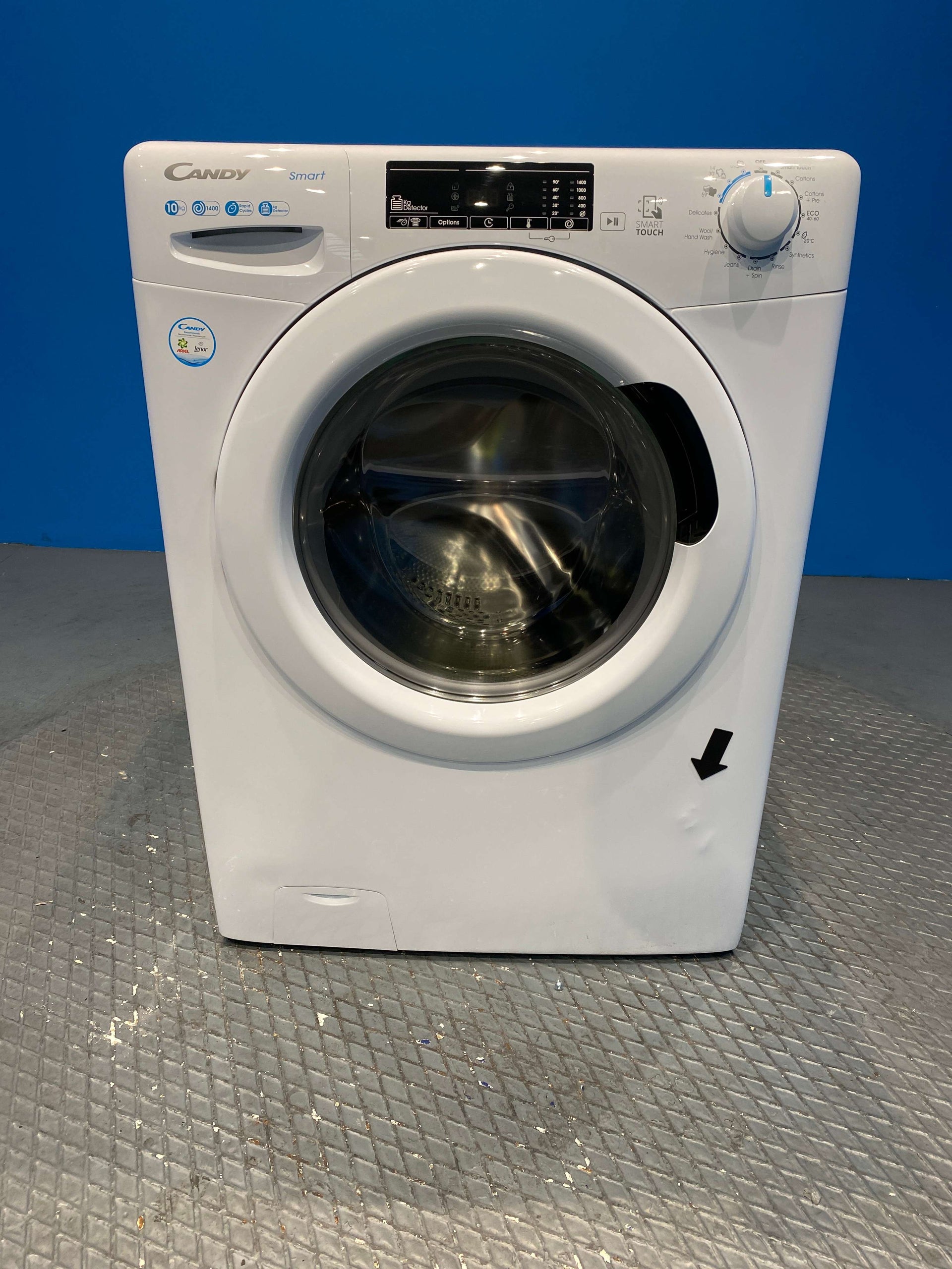 Candy CS1410TWE Freestanding Washing Machine 10kg 1400 Spin - White