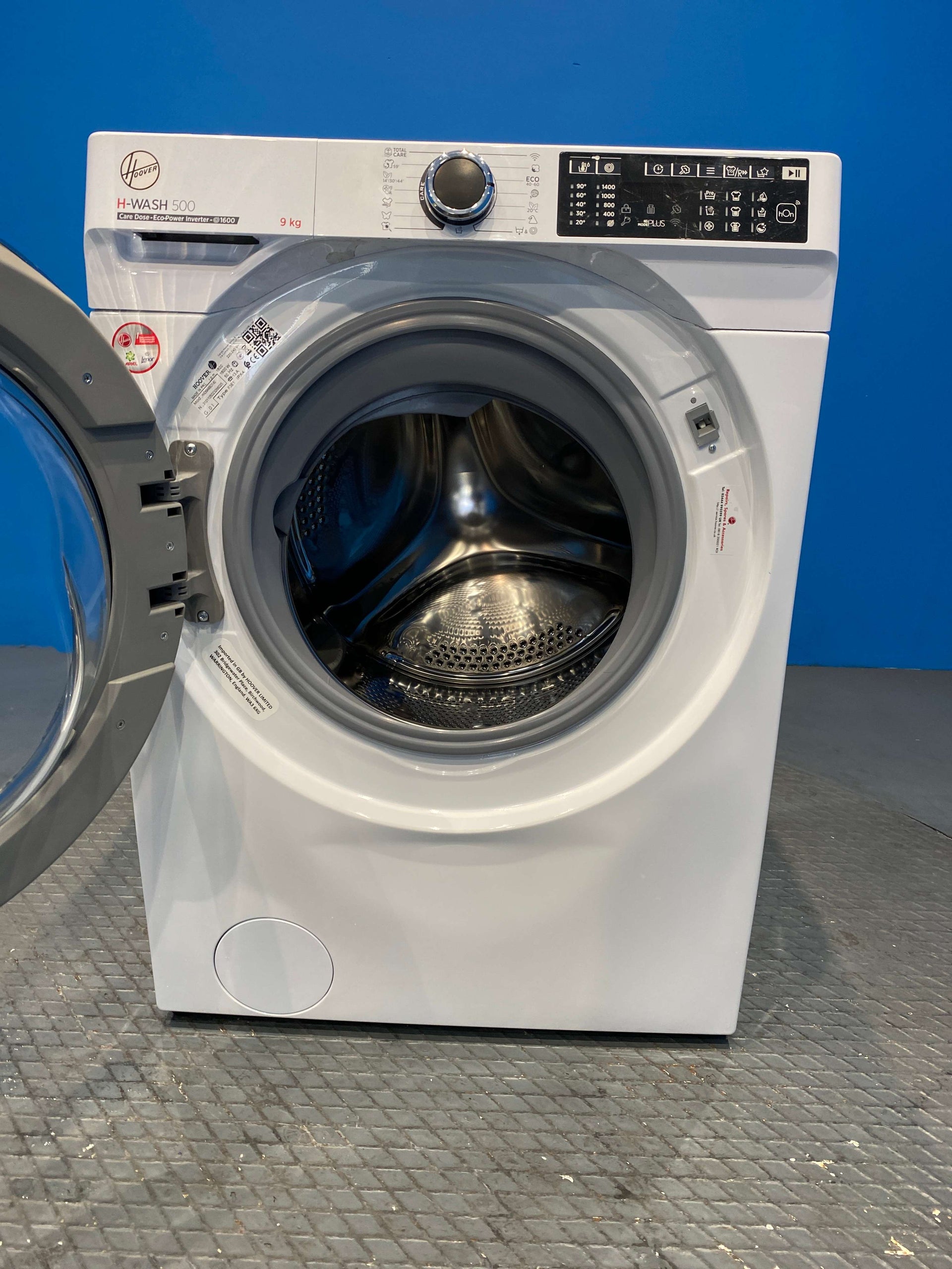 Hoover HWD69AMBC 9kg 1600 Spin Freestanding Washing Machine - White