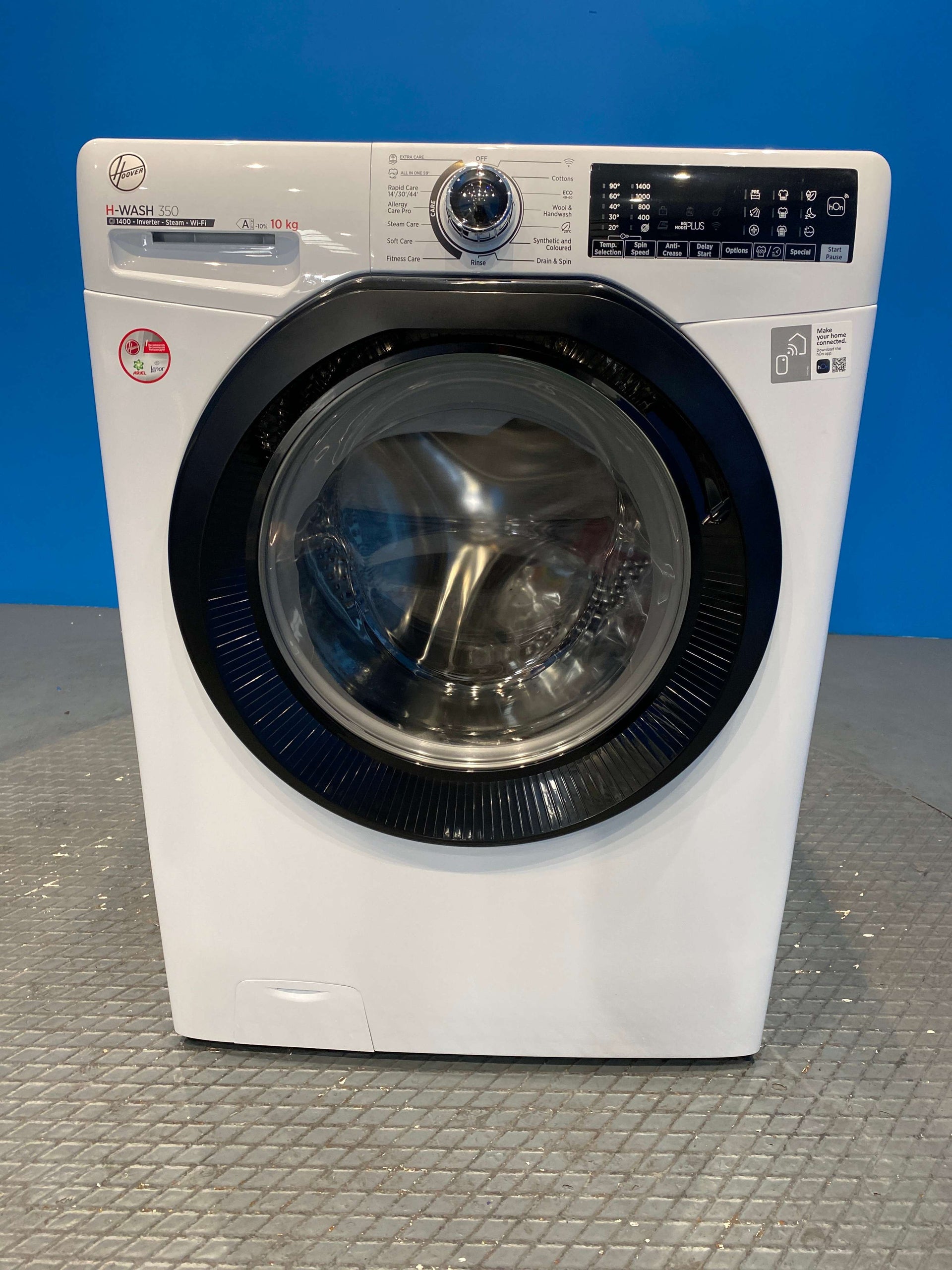 Hoover H3WPS4106TMB6 10kg 1400 Spin Washing Machine - White