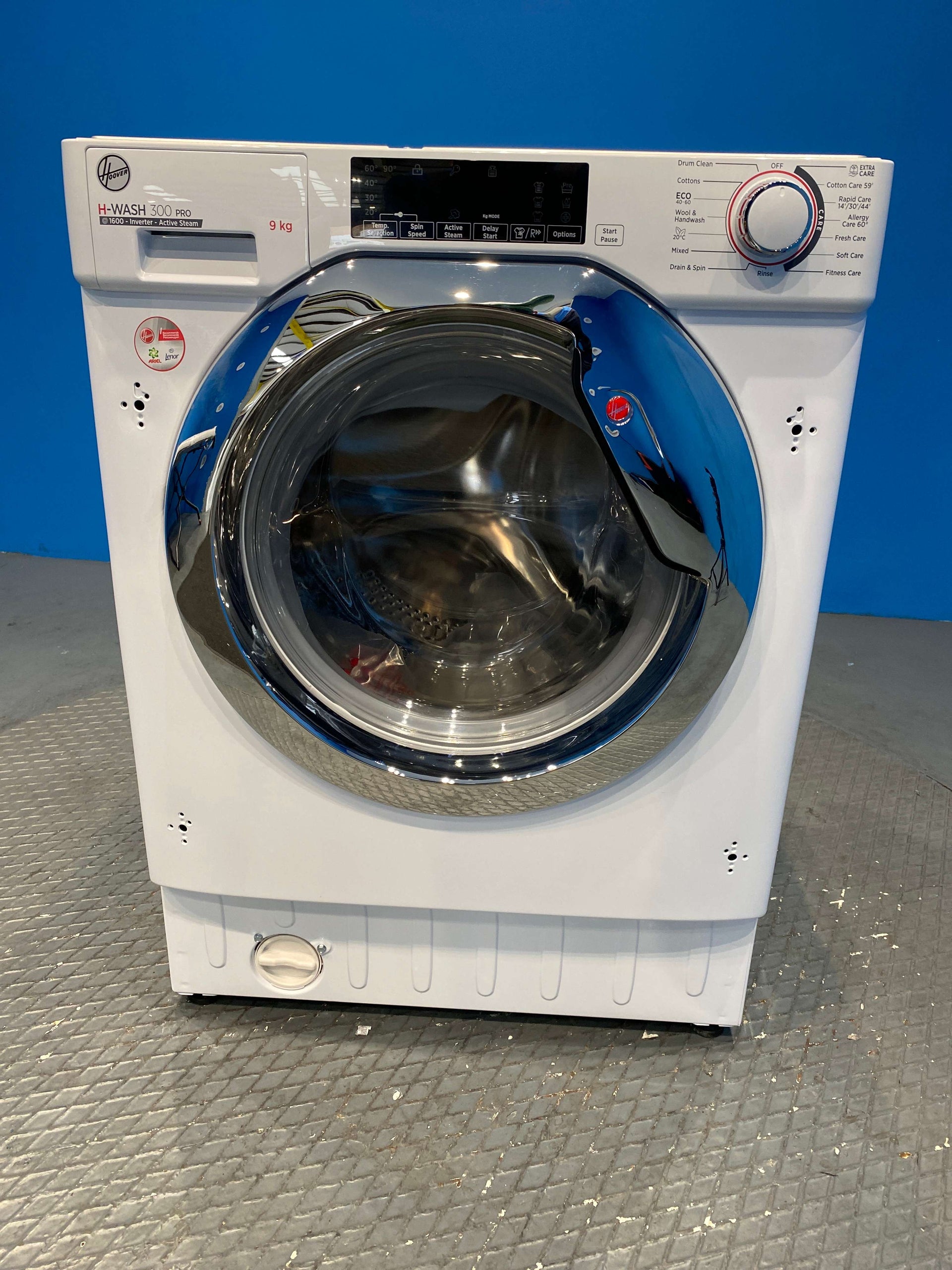 Hoover HBWOS69TMCE Built In Washing Machine 9kg 1600 Spin - White