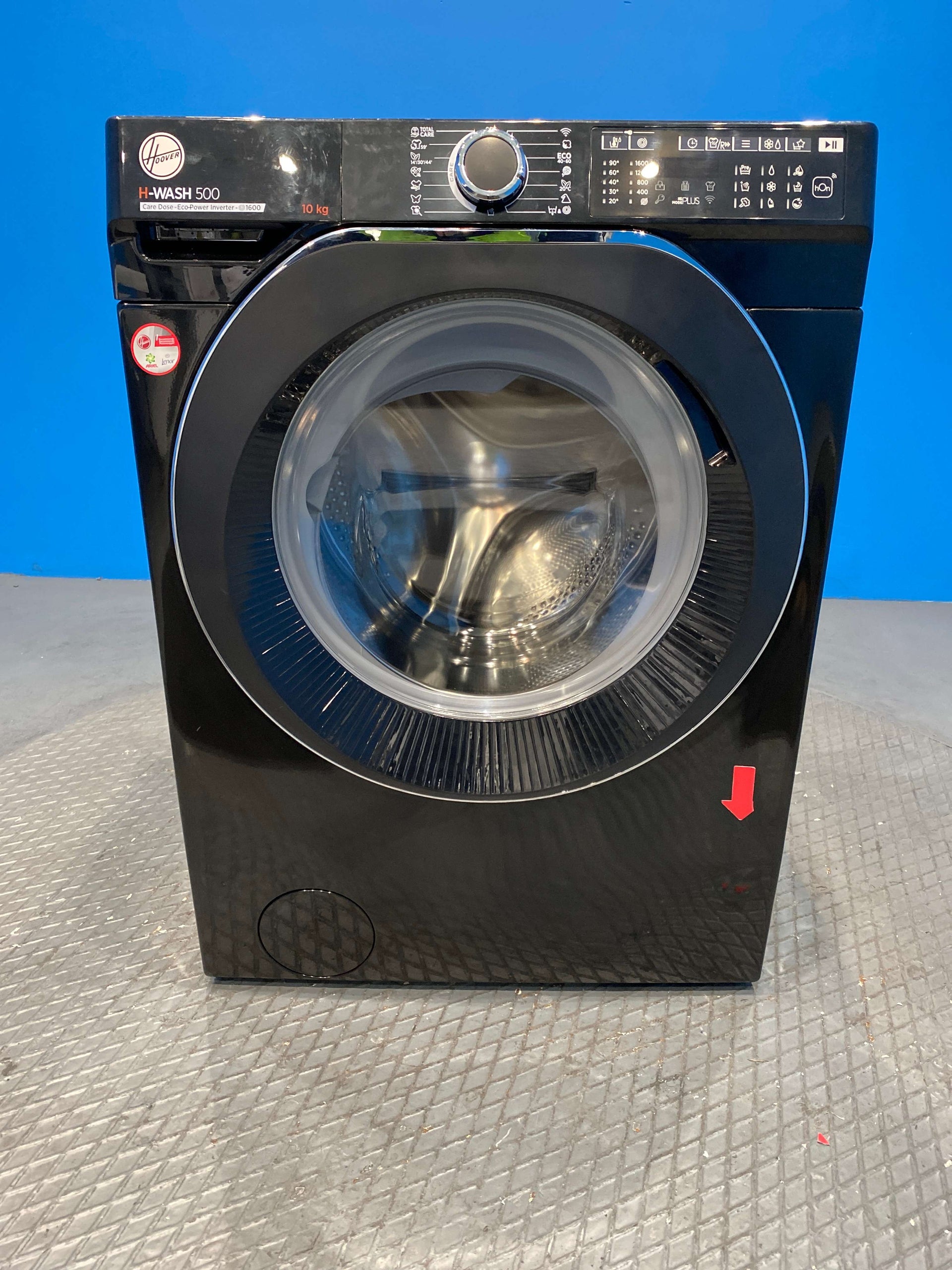 Hoover HWD610AMBCB 10kg 1600 Spin Washing Machine - Black