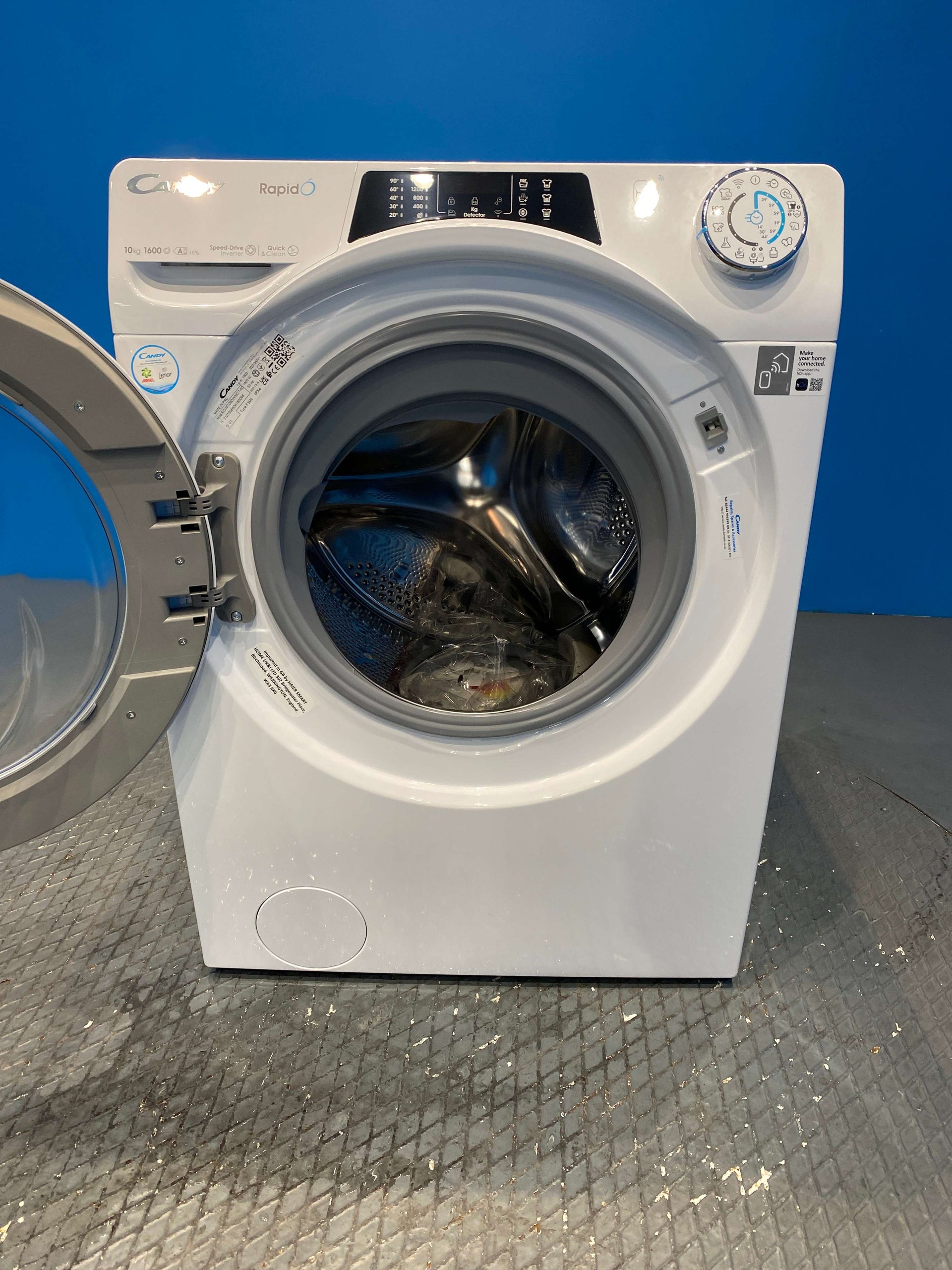 Candy RO16106DWMC7 Freestanding 10 kg 1600 Spin Washing Machine