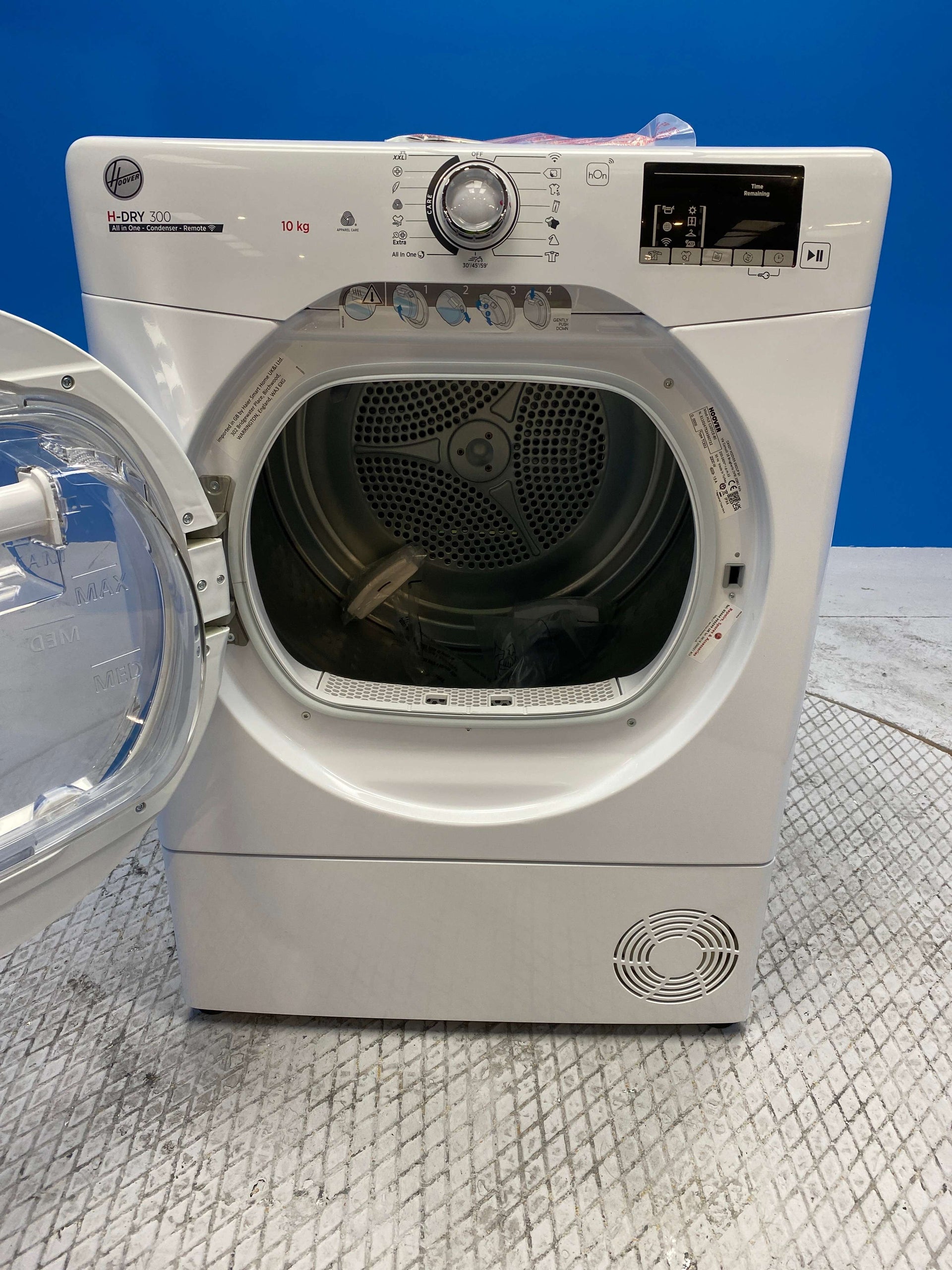 Hoover HLEC10DCE Tumble Dryer 10kg Condenser Class B - White