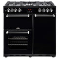 Belling Kensington 90DF 90cm Dual Fuel Range Cooker with 5 Burners - Renew 2 U