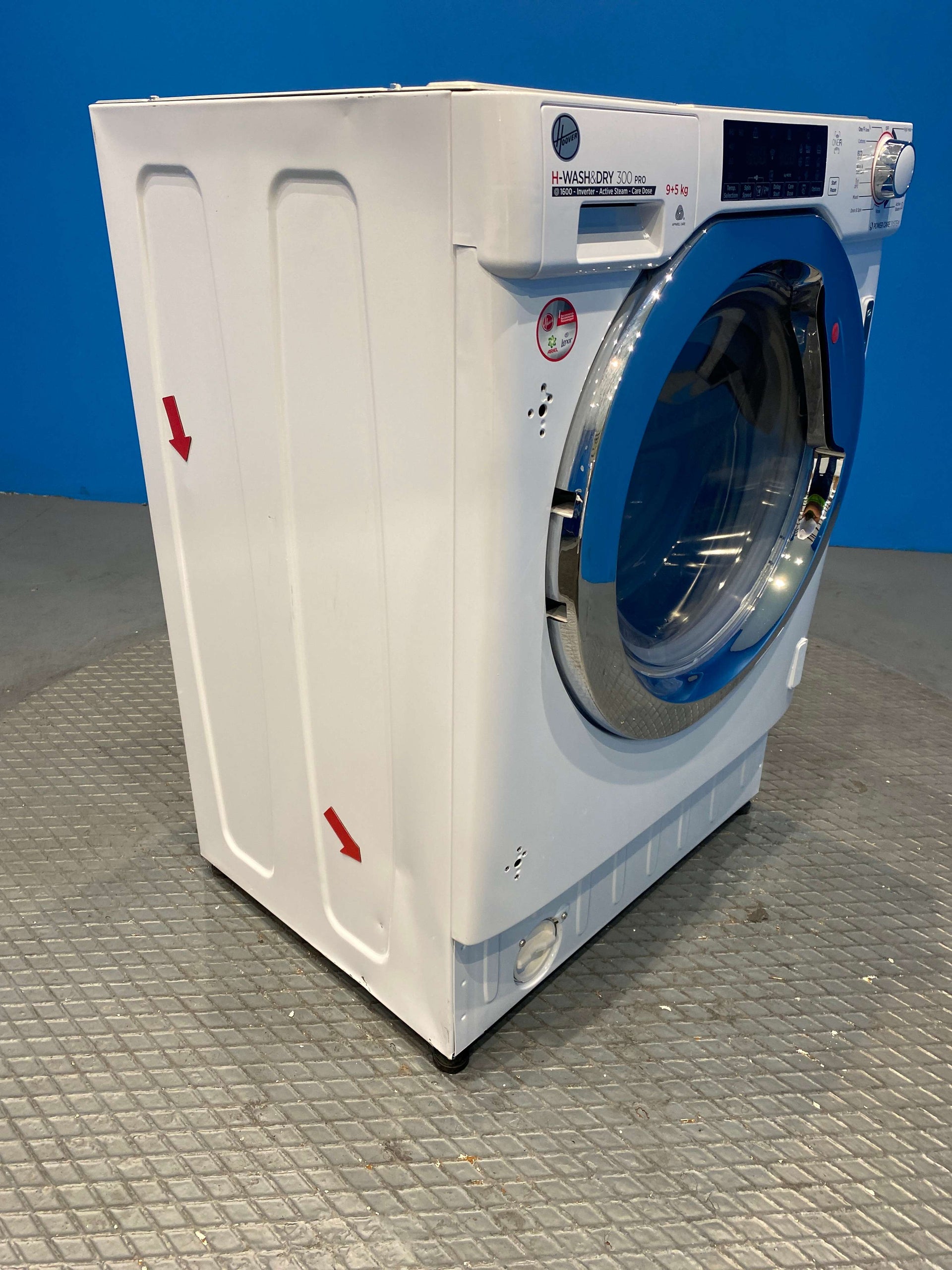 Hoover HBDODS695TAMCE80 Built In Washer Dryer 9 / 5kg 1600 Spin - White