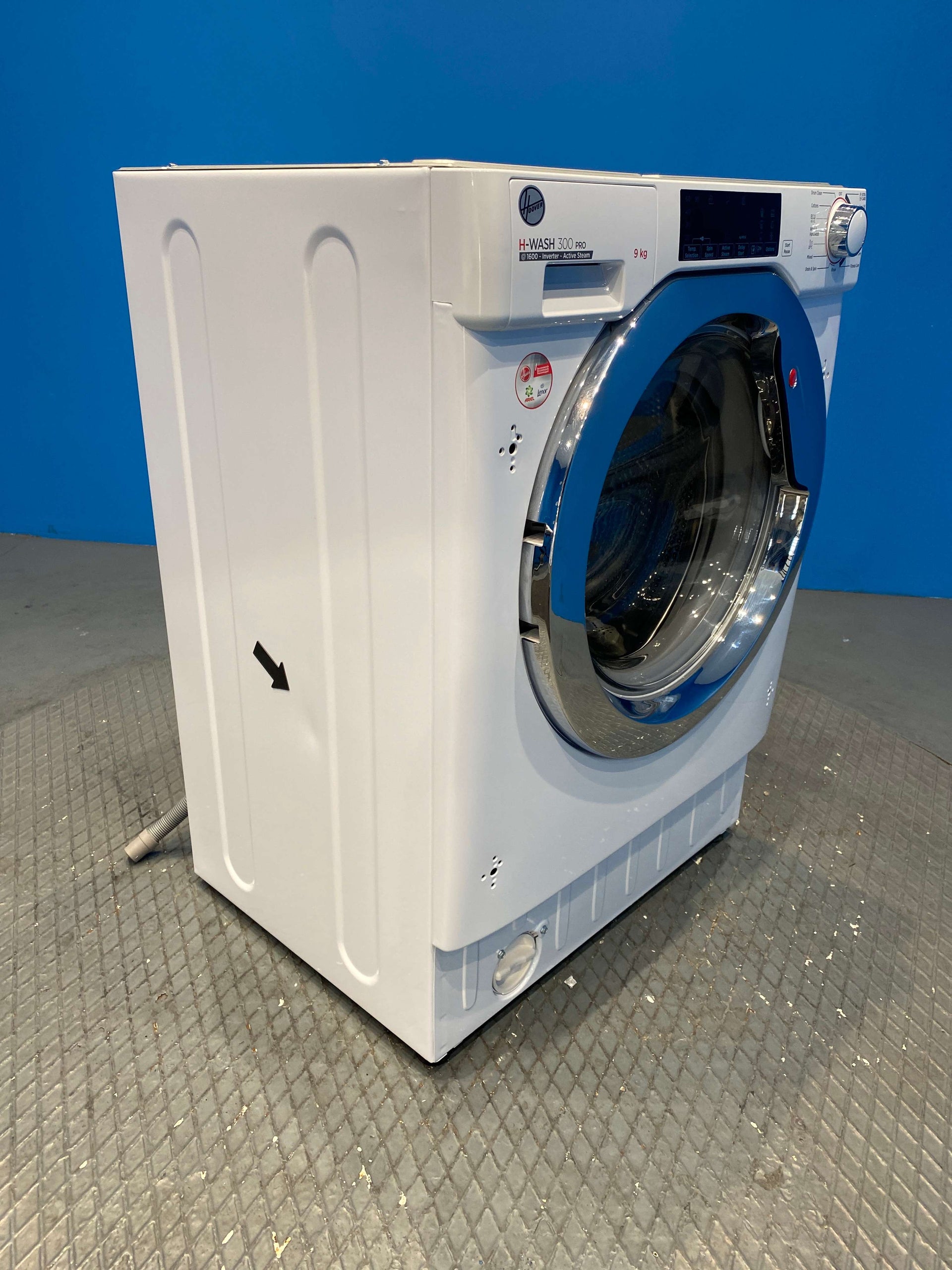 Hoover HBWOS69TMCE Built In Washing Machine 9kg 1600 Spin - White