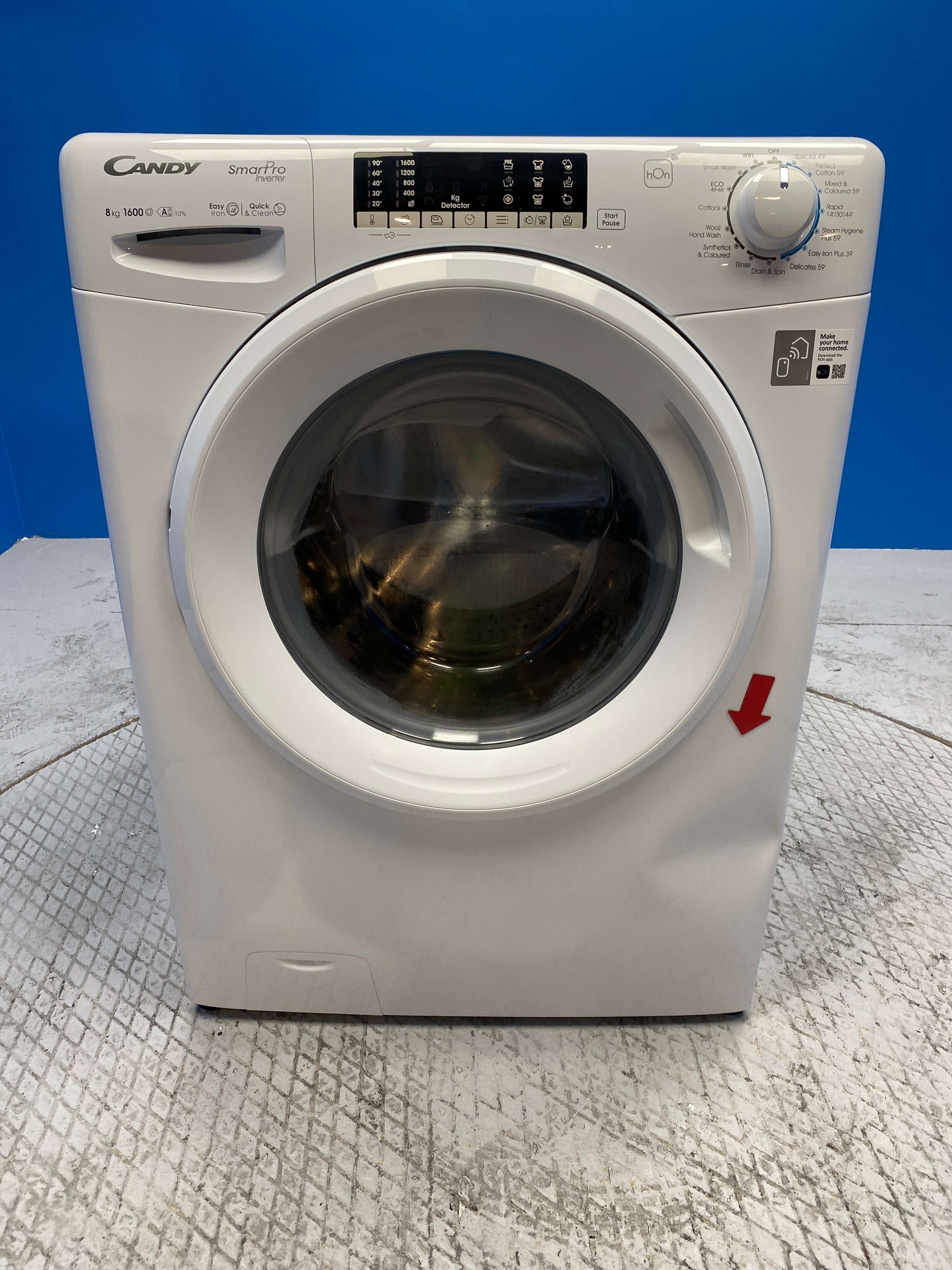 Candy CSO686TWM6 8kg 1600 Spin Washing Machine - White