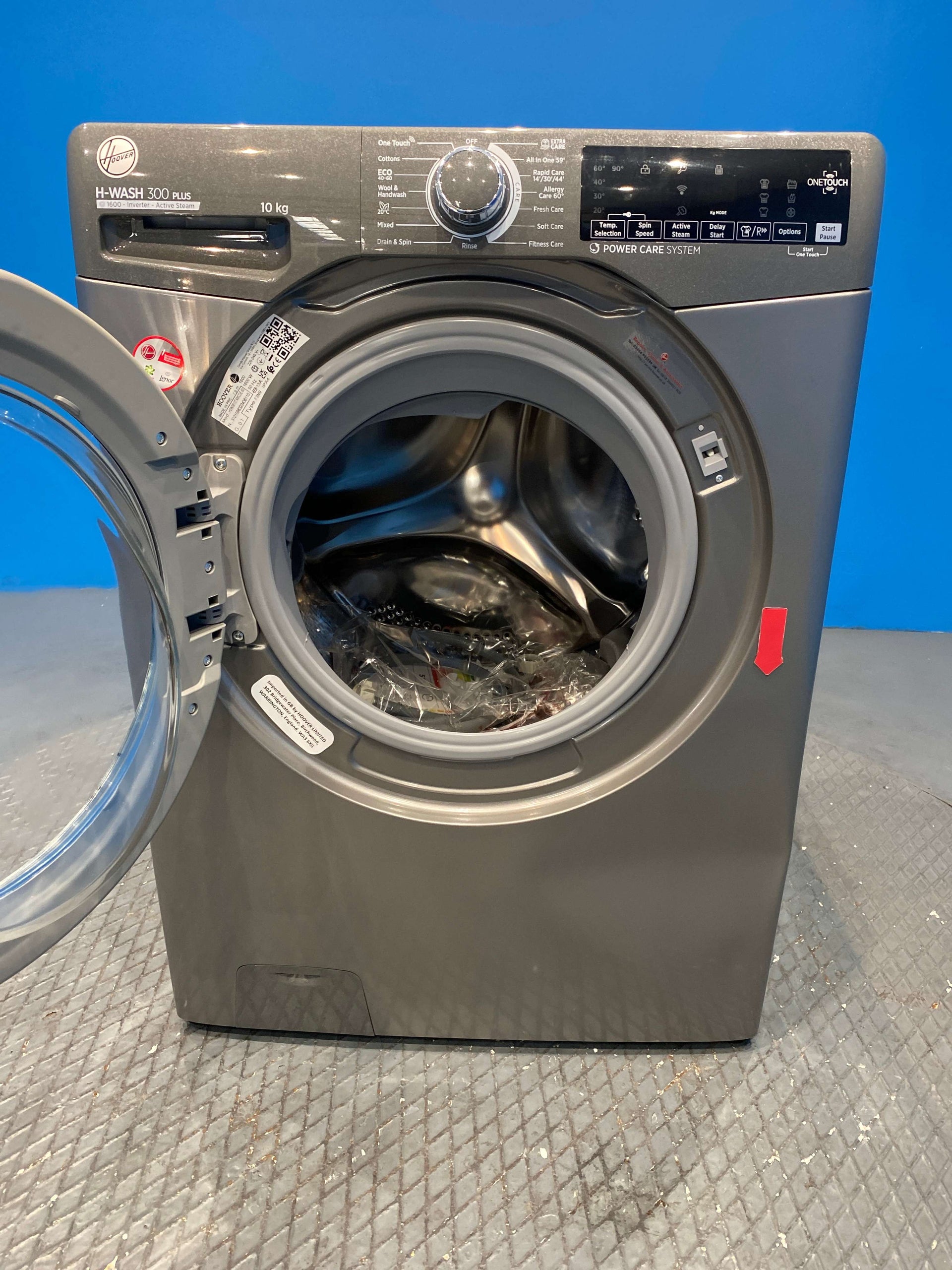 Hoover H3WS610TAMCGE 10kg 1600 Spin Washing Machine  - Graphite